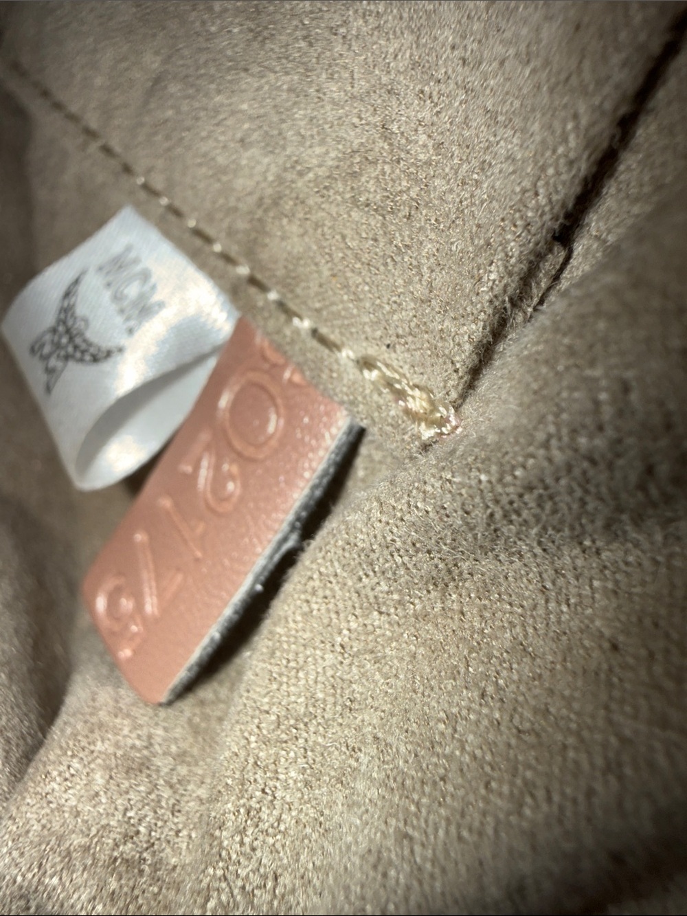 MCM Metallic Rose Visetos Crossbody with Wallet - Picture 7 of 10